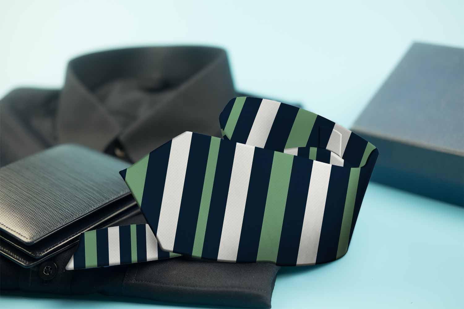 Blue Tie for Men and Boy Classic Design Men's Necktie Skinny Fashion Narrow Wide for Party Formal Business Wedding - Image 6