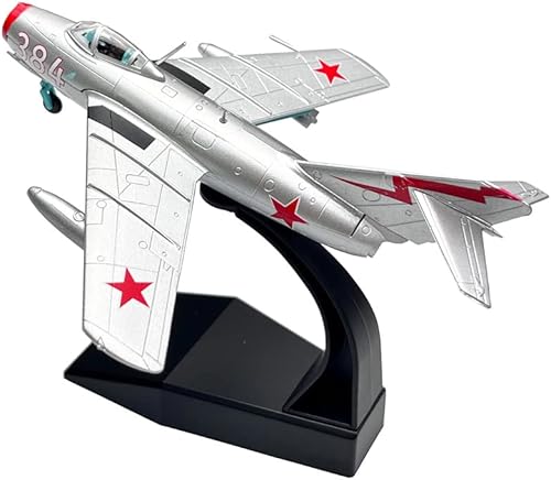Miniatura 2 de 1/72 Escala Soviética Mikoyan MiG-15 Faggot Fighter Diecast Metal Militar Avión Avión Modelo Regalo Ornamento Colección
