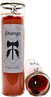 Chango Charged and Loaded Hoodoo Orisha Candle