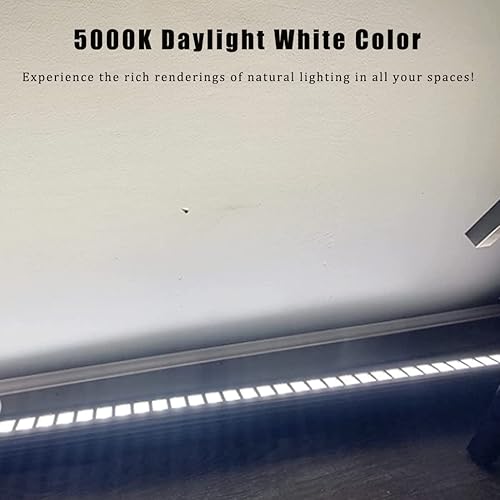 Miniatura 6 de Luces LED de pared mejoradas de 10 x 60 pies, 144 W RGB + 5000 K luz diurna de lavado de pared, cambio de color, regulable, IP65 impermeable, barra
