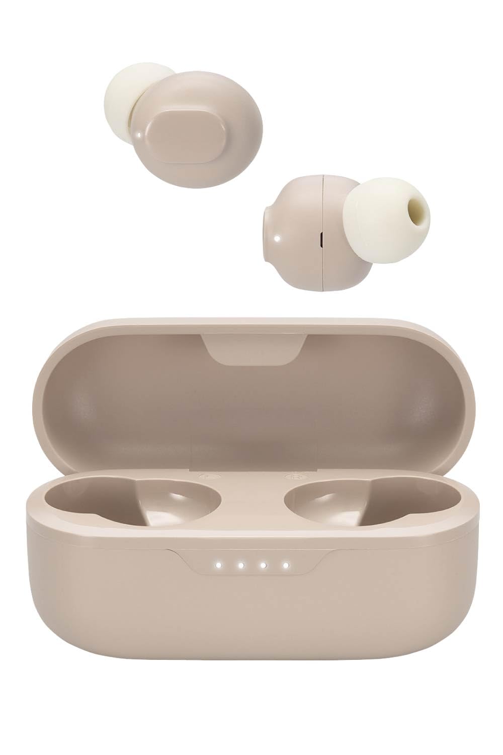 ag フルワイヤレスイヤホン クリーム色 新品 ワイヤレスイヤホン | ag-”ちょうどいい”ワイヤレスイヤホン