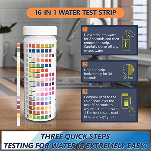 17 in 1 Water Testing Kits for Drinking Water Water Test Kit Tap