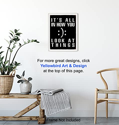 Yellowbird Art & Design Inspirational Positive Quotes Wall Art & Decor - Motivational Entrepreneur Poster Prints 8X10 thumb #4