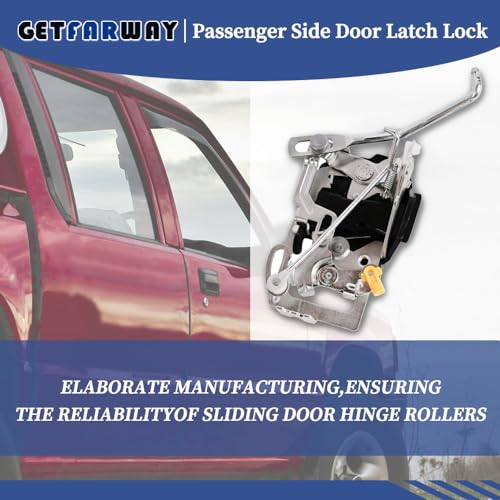 Image of Door Latch Lock 69310-04010 Compatible with Toyota Tacoma 1998 1999 2000 2001 2002 2003 2004,Manual Locks for Non Electric Doors (69310-04010, Passenger Side)