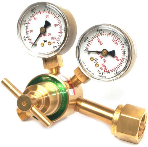 Forney 87070 Oxygen Regulator, Light Duty, Victor Style #TOP4