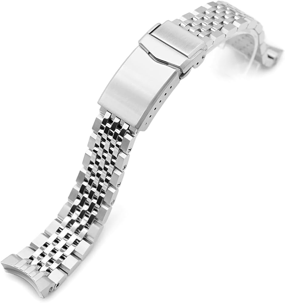 Amazon.co.jp: 19mm メタル時計バンド ステンレス アステロイド