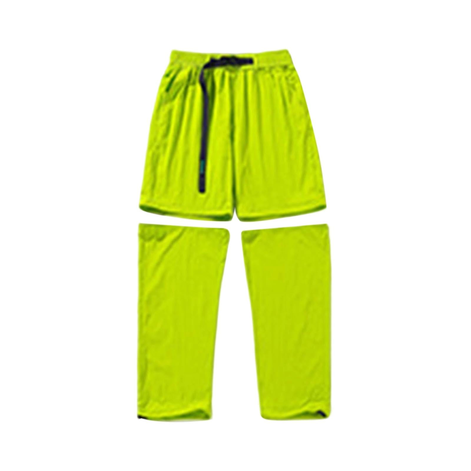 Pantalón de Senderismo Mujer Convertible, Ligero Transpirable Secado Rápido Pantalón Deportivos con Cremallera y Bolsillos Exterior Verano de Técnico Cargo con para Uso Diario y al Libre para Trekking