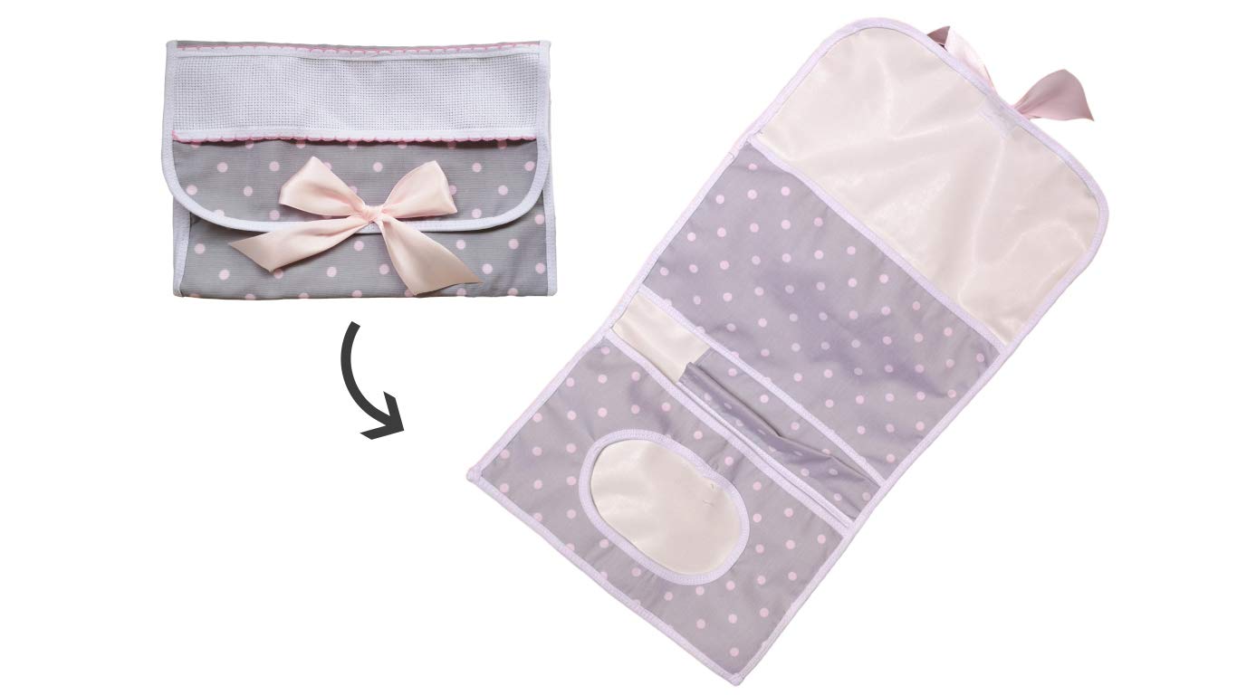 SET CAMBIO PAÑAL CON ÁREA PARA BORDAR CAMBIADOR Y NECESER REGALO BEBE REGALO RECIEN NACIDO REGALO MAMÁS REGALO PAPÁS (NO REALIZAMOS SERVICIO DE BORDADO)
