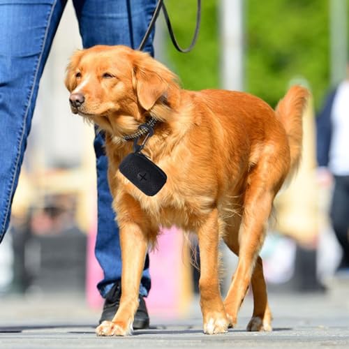 Image of Black Dog Poop Pickup Bag Dispenser Convenient Pet Waste Bag Dispenser for Dog Pooper Pet Outdoor Walking Poop Bag Holder for Outdoor Activity，Pooper Scoopers