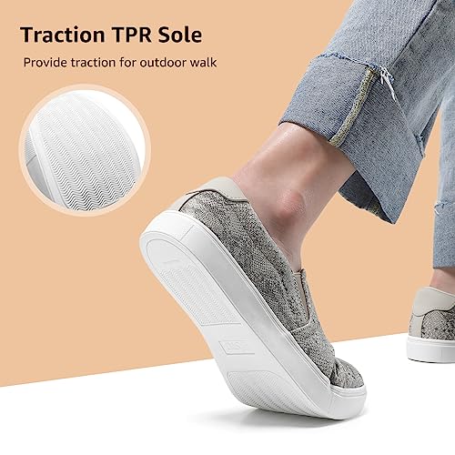 Image of STQ Women Slip On Shoe Comfort with Memory Foam Lightweight Breathable | Easy on Loafer, Business, Casual, Walking, Standing All Day, Drive, Travel, Spring Fall