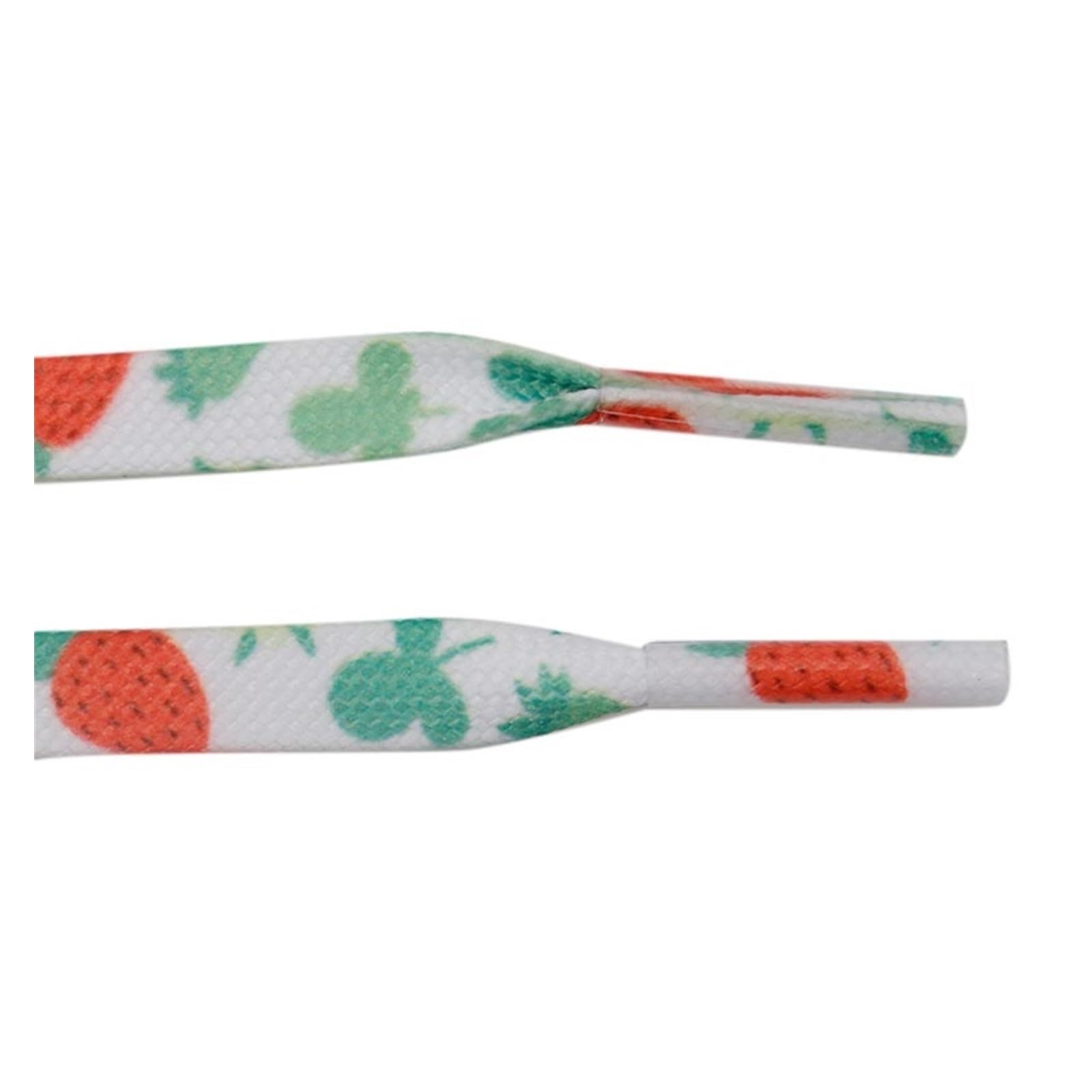 Cordones para Botas de Trabajo Ancho Diseños De Cordones De Zapatos Frutas De Dibujos Animados Cordones Cm Zapatos Planos Zapatos De Tabla Gorra Alta De Encaje(120cm,Watermelon)