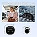Alksubbm Invisible Sleep Earbuds, Noise Cancelling Wireless Earbuds with Bluetooth 5.4, Lightweight ABS Comfort Fit for Sleeping/Commuting, Compact Portable with LED Indicator & Touch Control (Black)