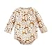 Sanlutoz Bébé Bodys Coton Manche Longue Bébé Garçons Filles Vêtements L'automne Dessin Animé (0-6 Mois, BRW9117-KA)
