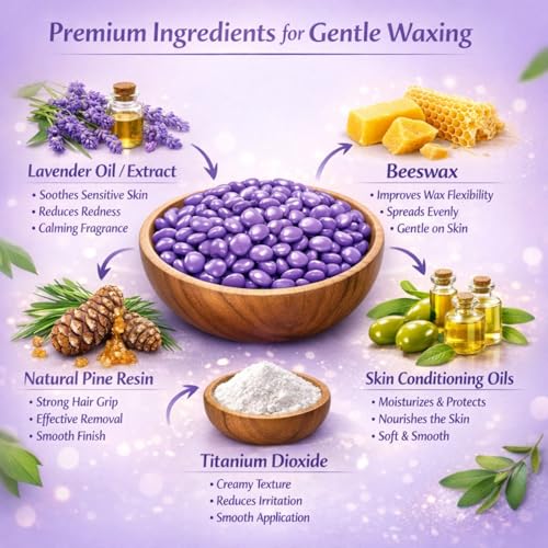 Image of Brazilian Stripless Painless Hair Removal Wax For Men & Women| Quick & Easy Tan Removal Waxing For Face, Armpit & Bikini Areas Wax Beans 100gm, Wax For Women (Wax, Waxing Combo)