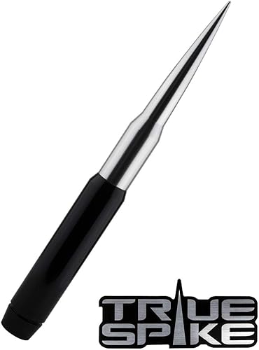 Miniatura 4 de Verdadero pico Penetrador de punta plateada negro de 9.0in con antirobo + bobina de cobre en calibre pesado CNC mecanizado de aluminio corto