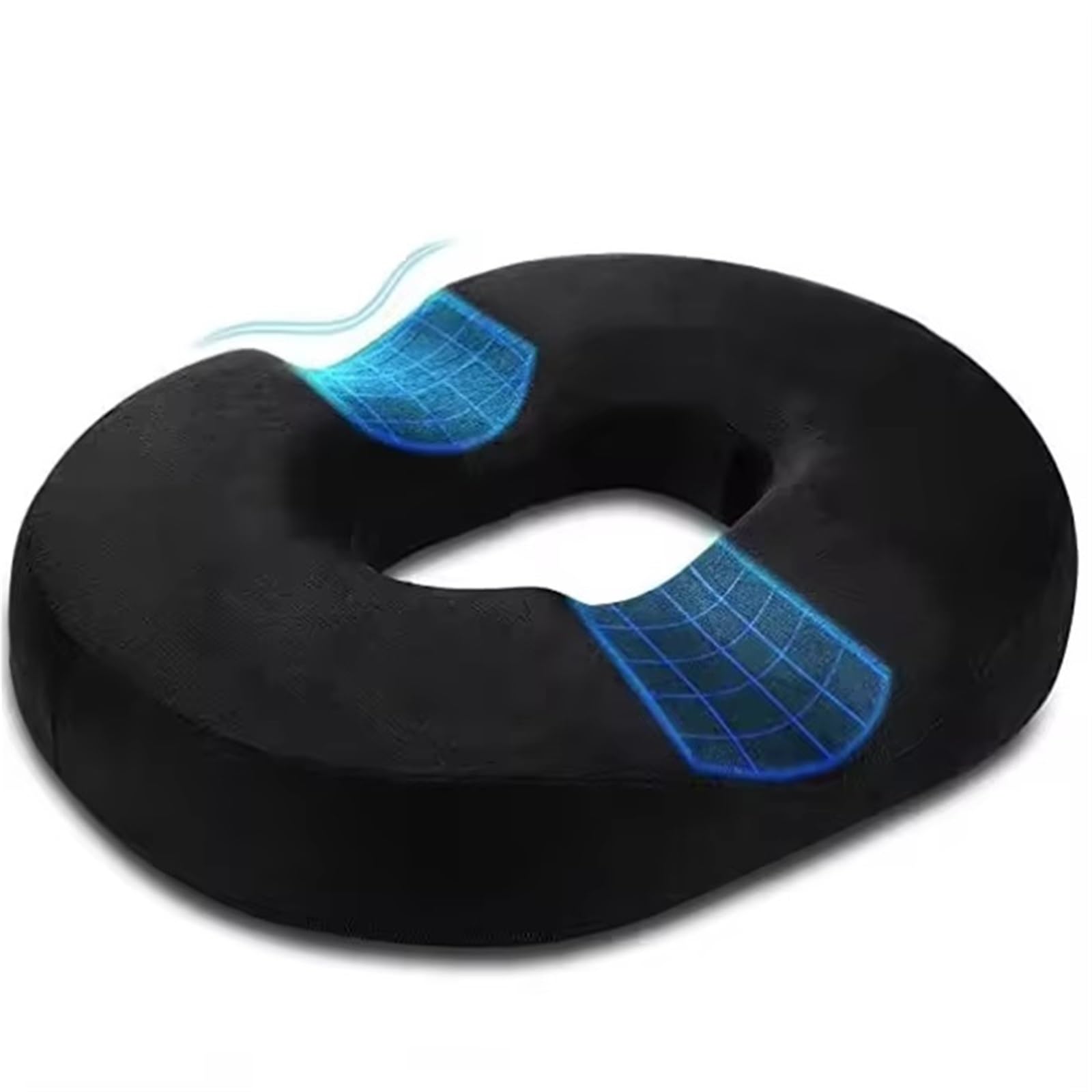 RYNVRNCOE Donut Pillow Seat Cushion Chair Memory Foam Suitable For Car Interior Accessories