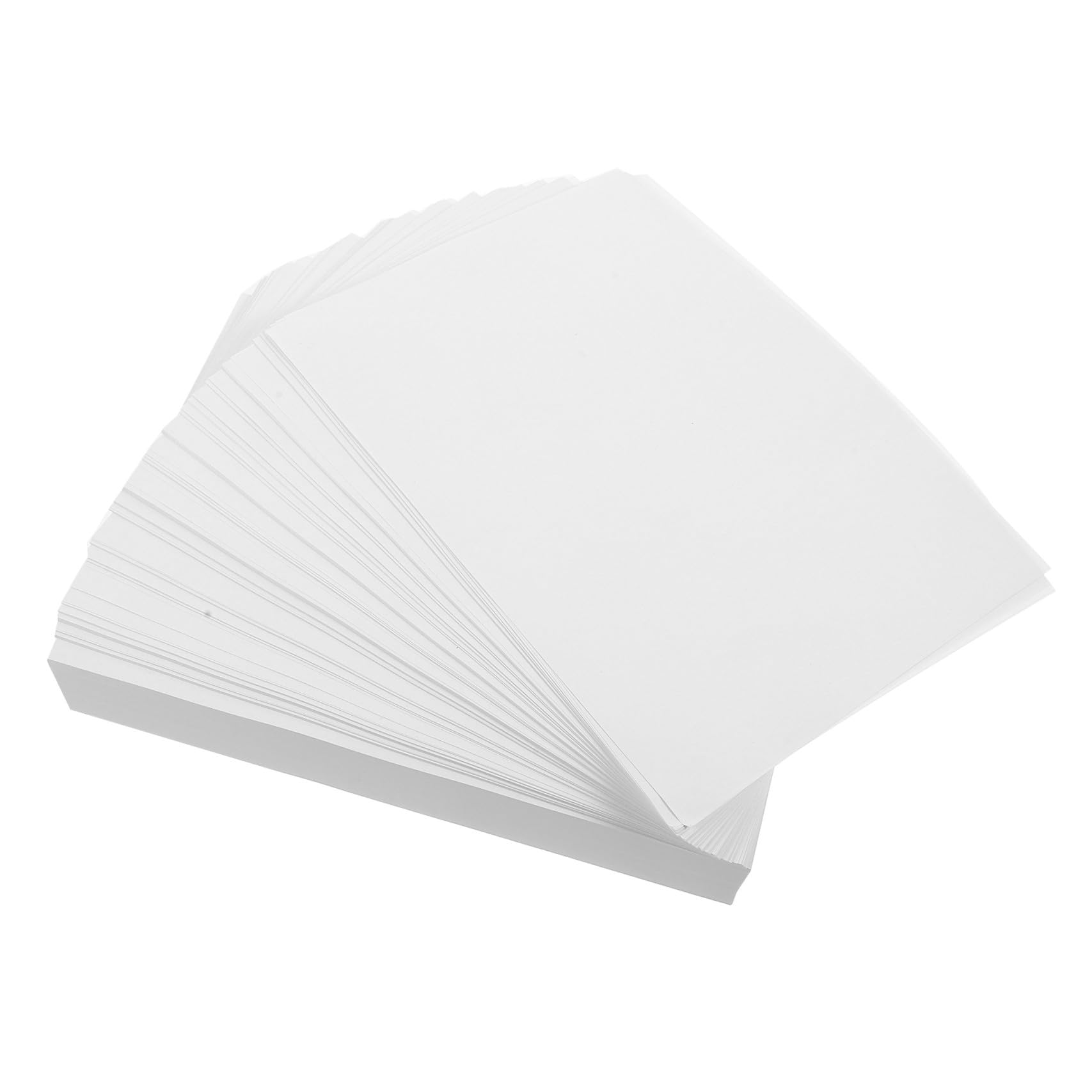 Mipcase 500fogli Carta per Stampante Bianca di Carta da Stampa Spessa Cartone per Stampante Fronte-retro per Ufficio Bricolage e Usi Multiuso