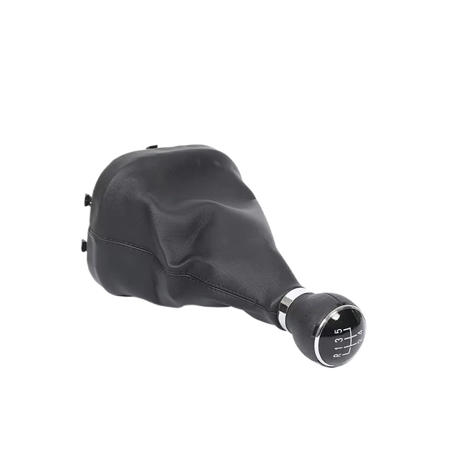 Ixcbitc 5 Speed Shifter Lever Knob For Vw For Touran For Caddy Mk2 2003-2015 5/6 Speed Gaiter Boot Cover Gear Shift Knob Stick Gaiter Boot Cover(5 Speed)