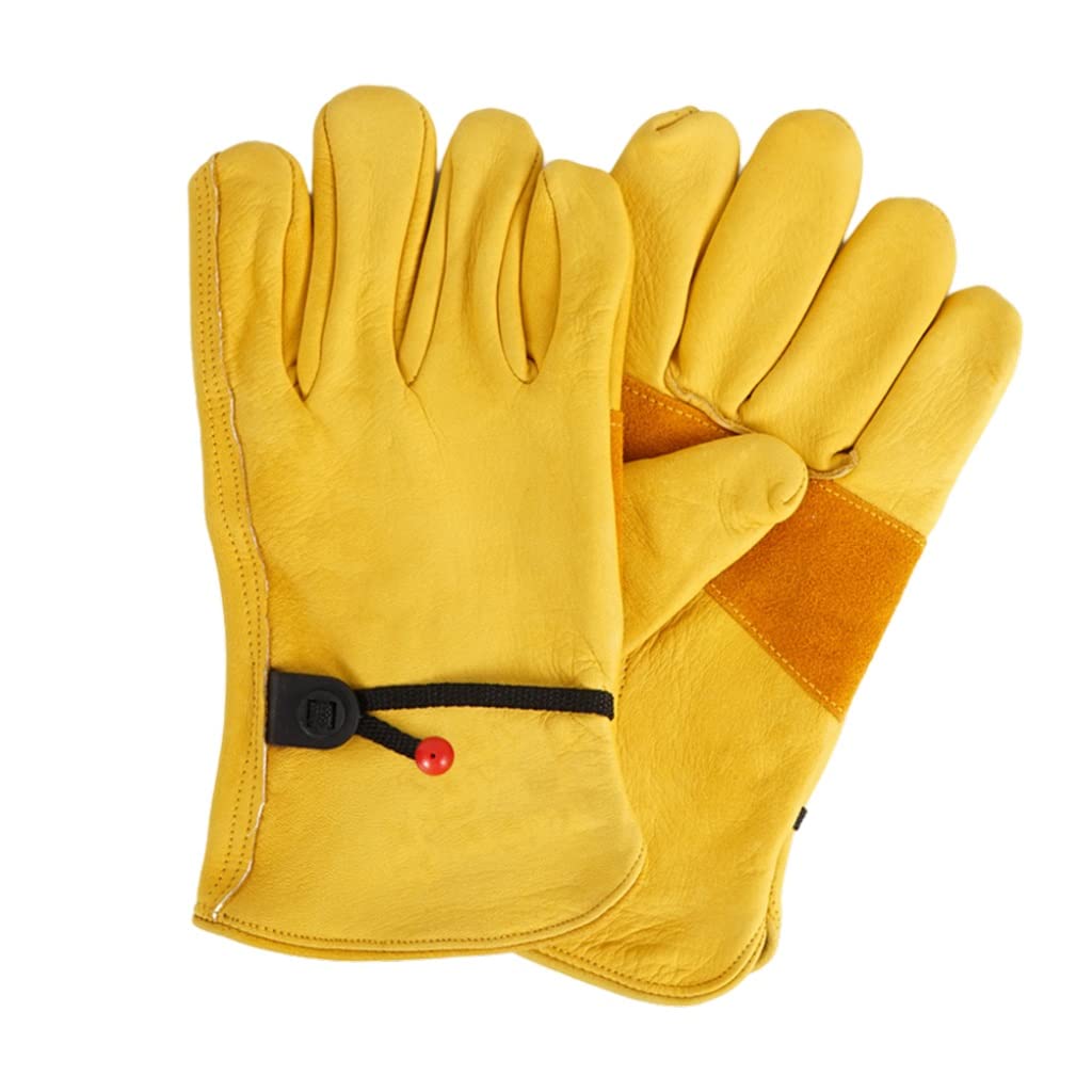 Guantes para Asar Resistentes al Calor Guantes de Cocina para Chef Estufa fogata Trabajos de Soldadura protección Camping Barbacoa