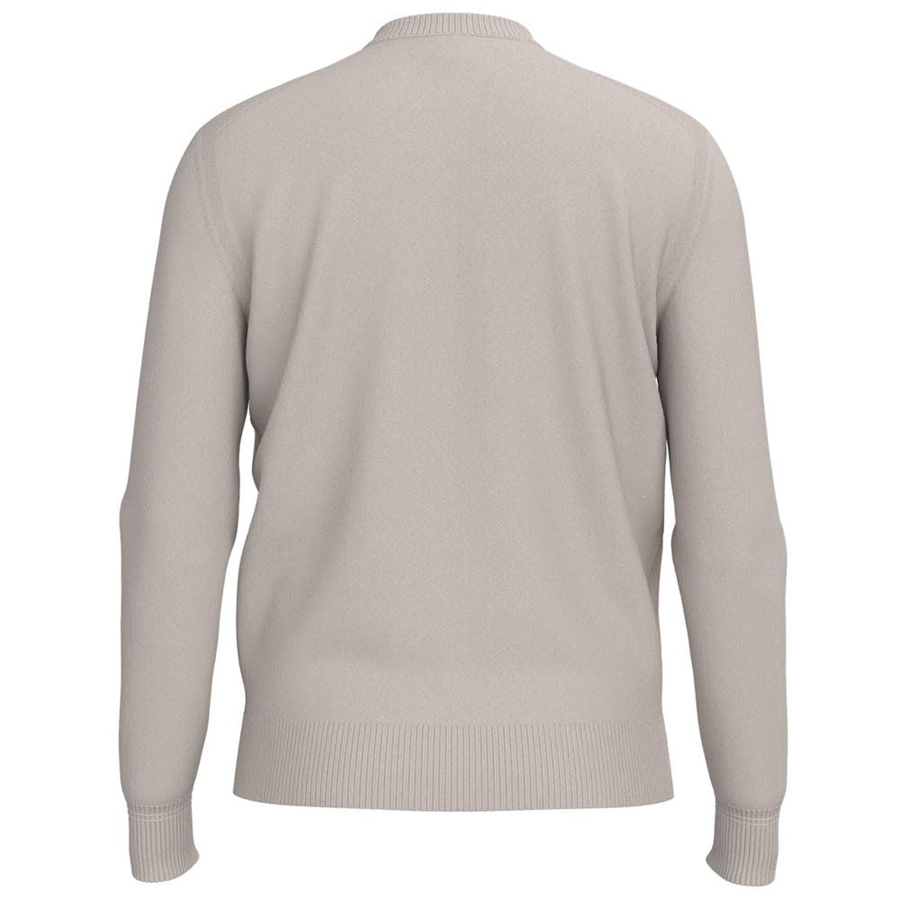BOSS Herren Asac C Pullover aus gestrickter Baumwolle mit Logo-Stickerei
