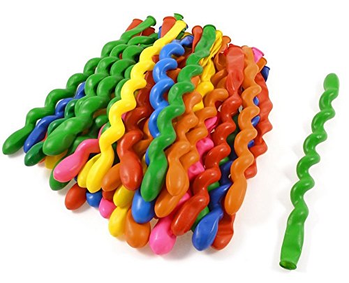 Kit Balão Decorativo Espiral 150cm látex festa aniversário