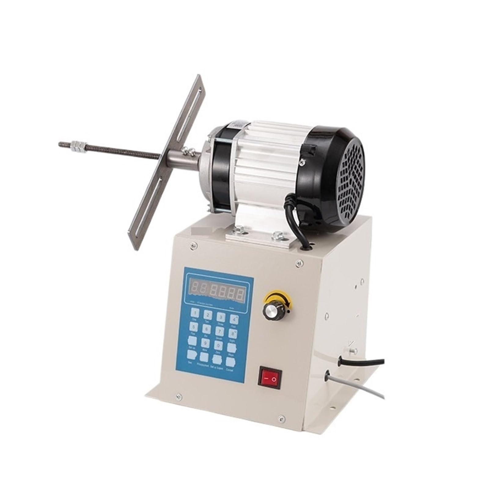 Cable Reel， 650t/800W CNC Electric Winding Machine High Torque Chuck Variable Speed ​​Automatic Tool Garden Hose(650W,Automatic Reverse)