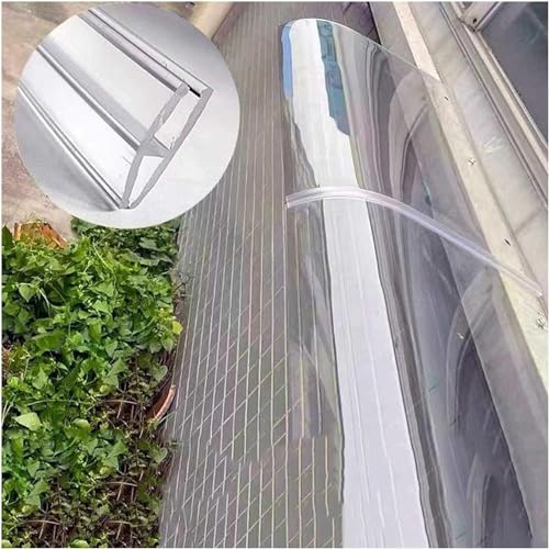 Auvent de porte en polycarbonate haut de gamme de 3,5 mm pour valoriser votre façade - 6