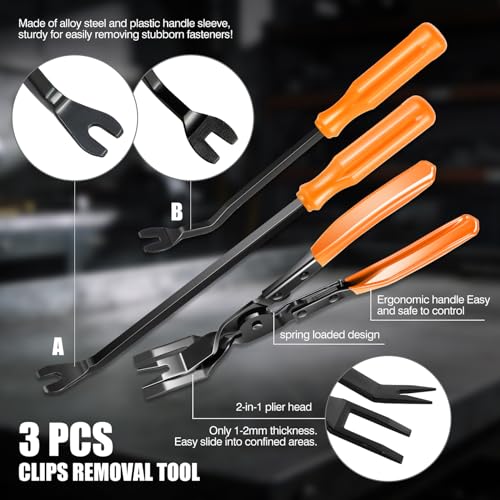 DNA Motoring 19Pcs Trim Tool Kit
