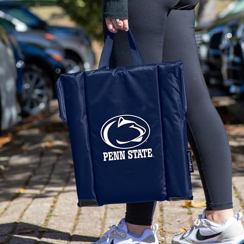 Image of Logo Brands Officially Licensed NCAA Unisex Stadium Seat, One Size, Team Color