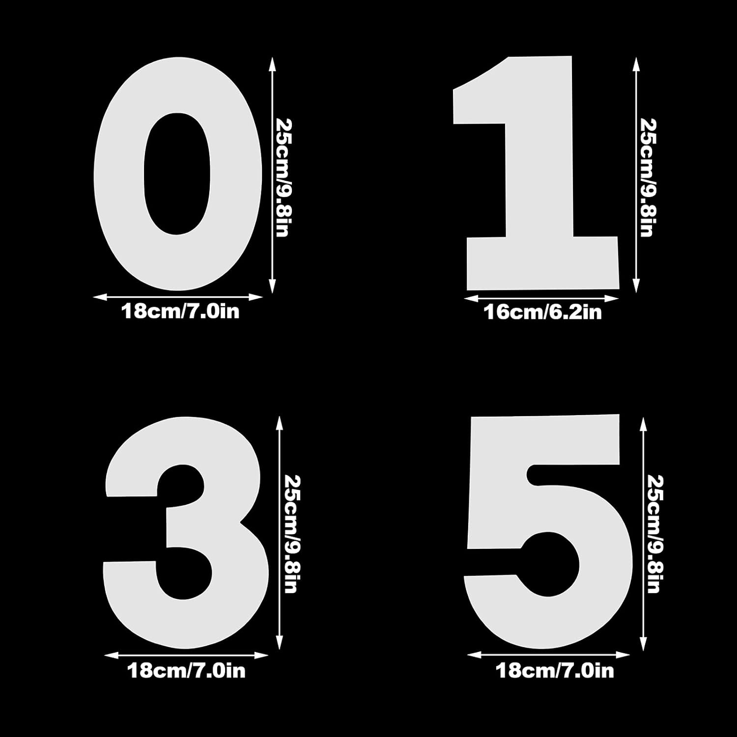 durony 10 Inch Cake Alphabet Decoration Stencil AZ 26 Alphabet Cake