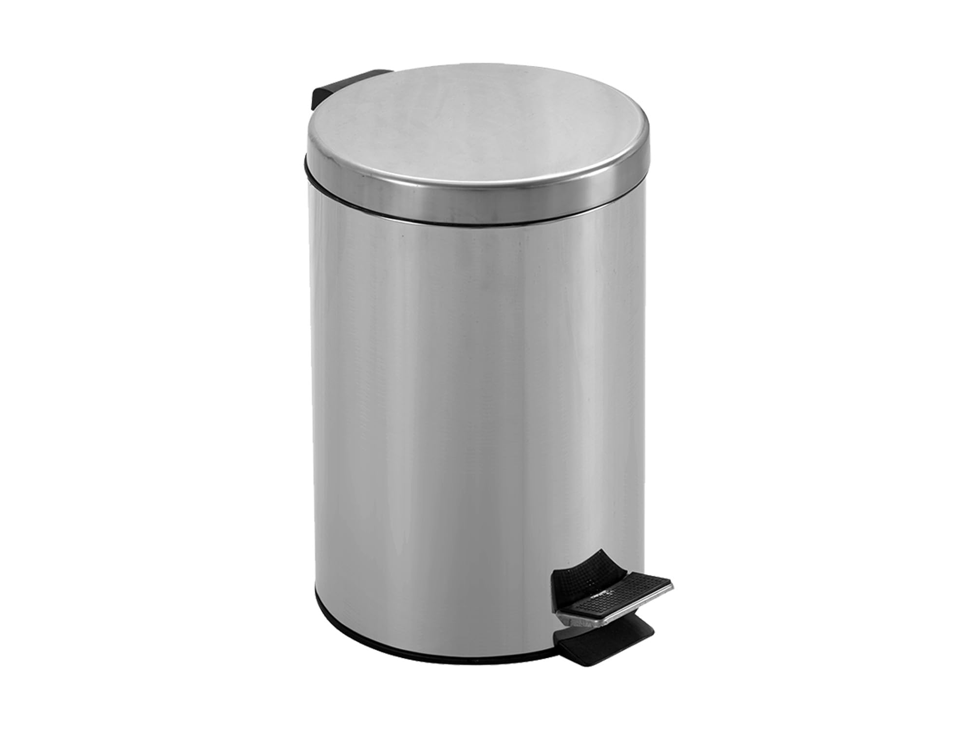 GIMA Cestino rifiuti inox aisi 410 8 litri con pedale