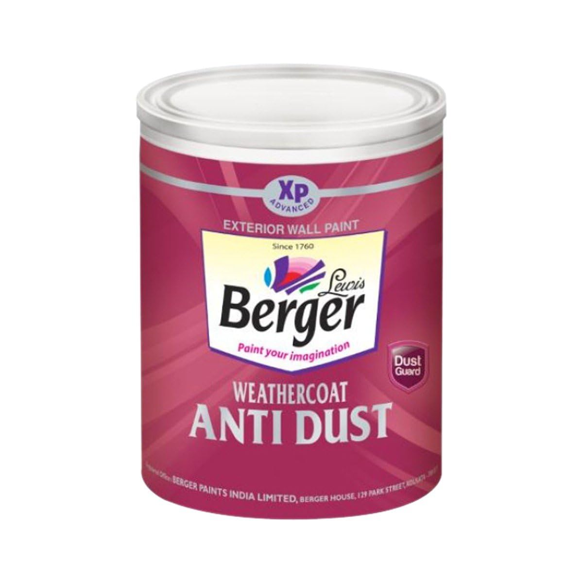 Berger Weathercoat Anti-Dustt Exterior Emulsion at ₹1,999 – Amazon