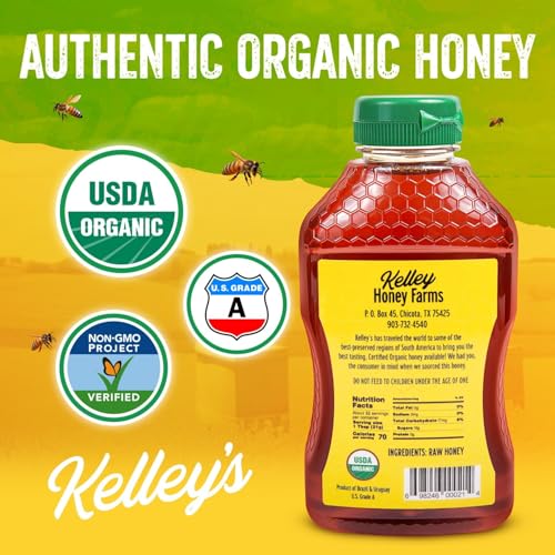 Polen de abeja y miel orgánica Kelley's, pack valor 2 unidades miniatura 3