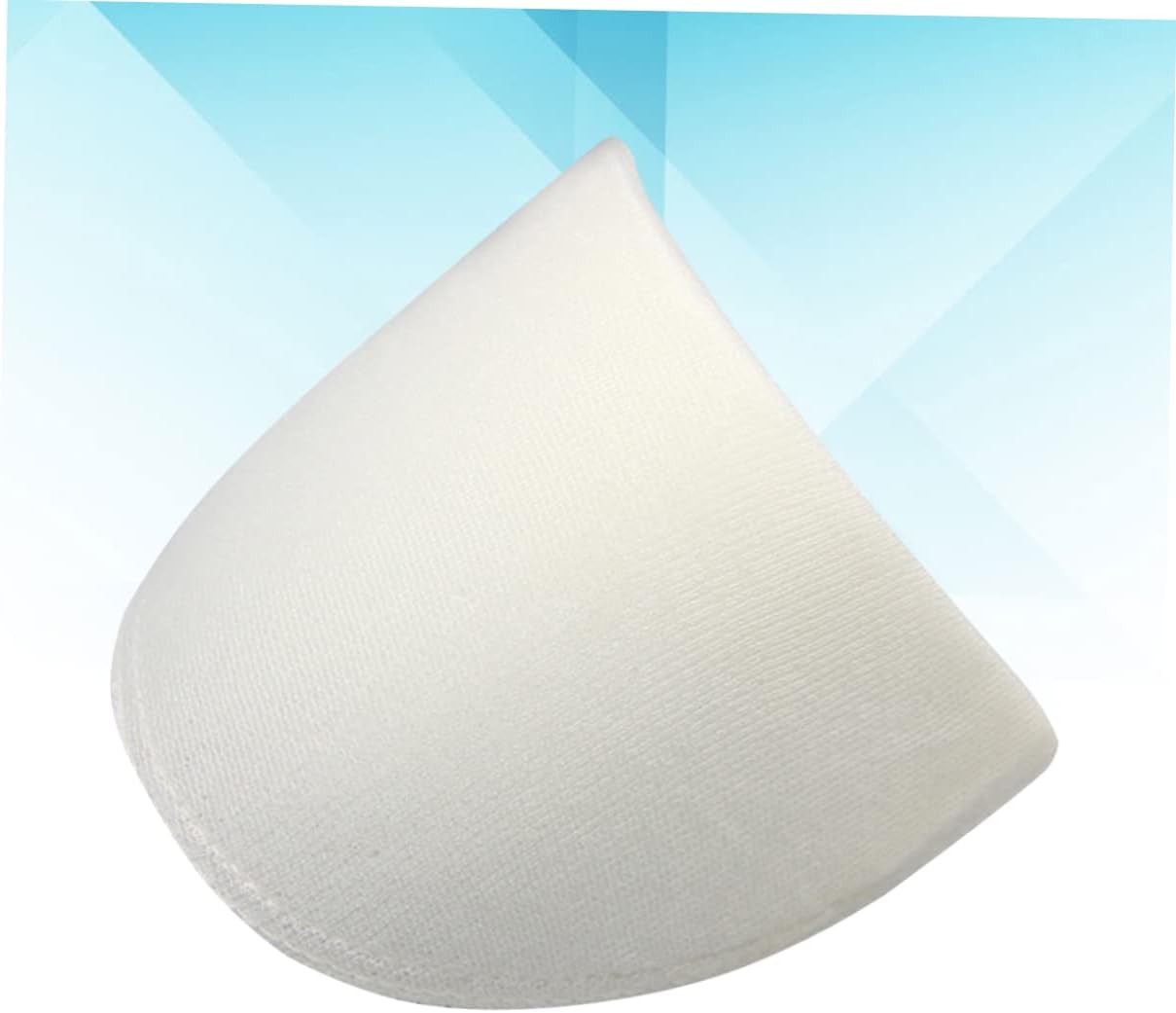 STOBOK 60pairs Sponge Shoulder Pads for Soft Comfortable Sewing Pads White for Clothes Blouses and Knitwear Lightweight and Machine Washable