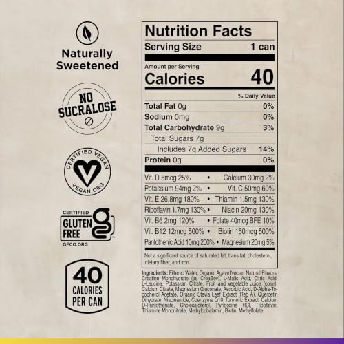 Image of FITAID Post Workout Recovery Drink Variety Pack, BCAA Electrolytes, Citrus, Zero Sugar & Creatine Options, 12 oz (Pack of 24)