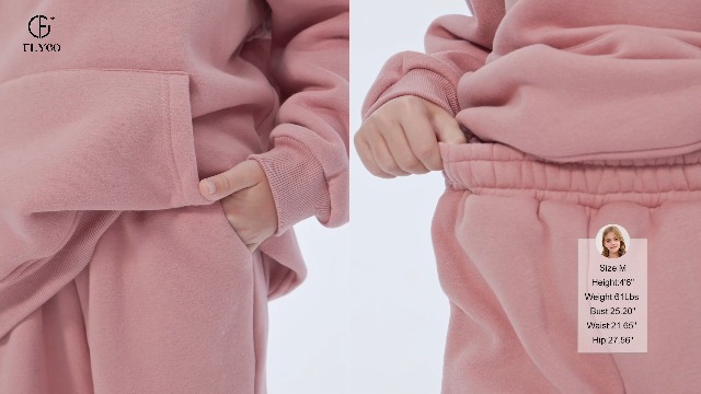 Kids Hoodie Set, 2 Piece Outfits, Toddler Baby Boy Girl Long Sleeve Crew Neck Sweatshirt And