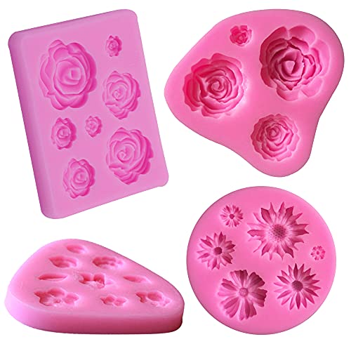 Pamtns Stampi per Pasta di Zucchero 4 Pezzi Stampi...