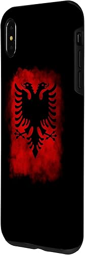 Vista 23 de Funda para iPhone 13 Pro Max Albanian Albanian flag Albania Eagle Kosovo