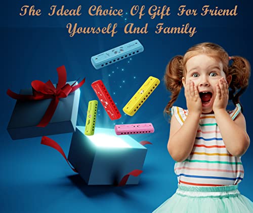 Colored Harmonica for Kids and Beginners – Easy-to-Learn Key of C Instrument – Portable and Lightweight. - Les Beatles, Paul McCartney, John Lennon, RIngo Starr, George Harrison Colored Harmonica for Kids and Beginners - Easy-to-Learn Key of C Instrument - Portable and Lightweight. – Image 7