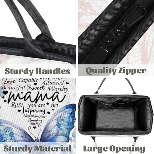 Overnight Weekender Bag for Women Men Watercolor Girl Butterfly Waterproof Carry On Travel Duffel Bags with Zipper Lightweight Sports Gym Bag Luggage Workout Handle Bags for Traveling Yoga Camping4