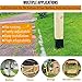 Stainless Steel Post Protector Adjustable Deck and Fences Guard Bracket Post Base Protectors for Wooden Mailbox