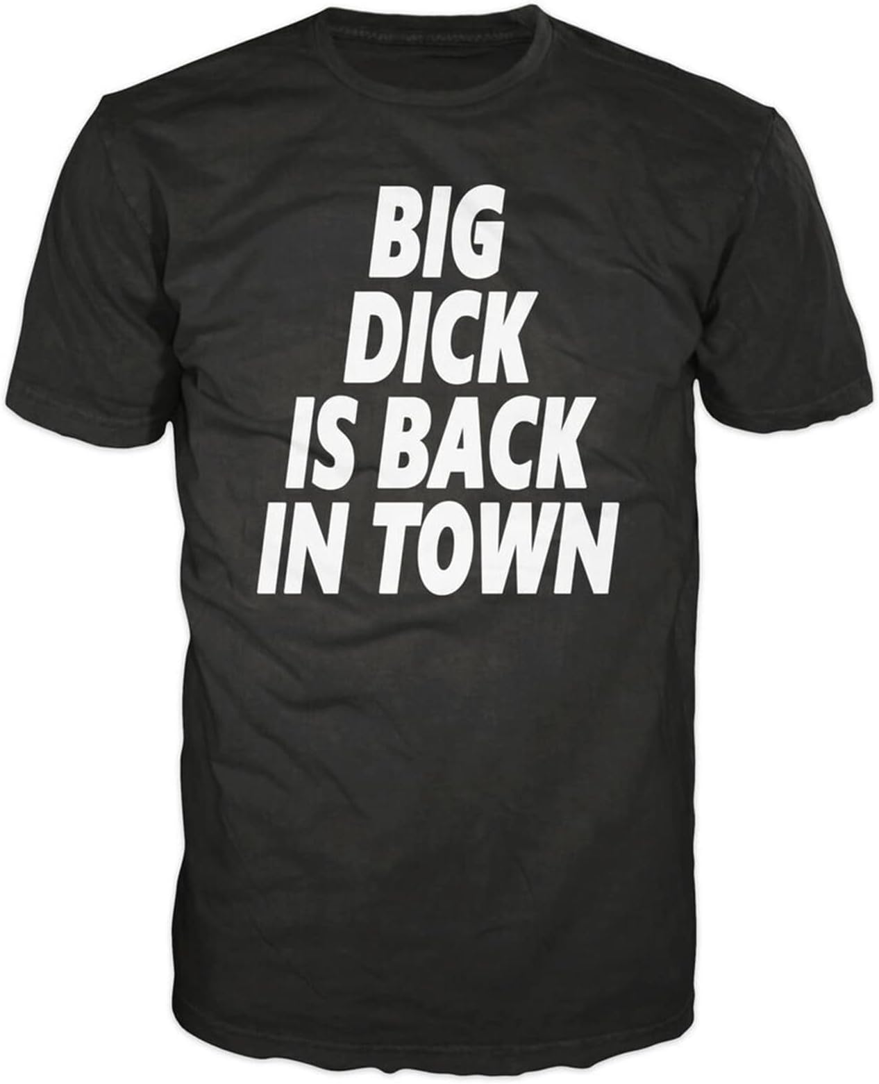LVQINGBlack Unisex Funny T Shirt