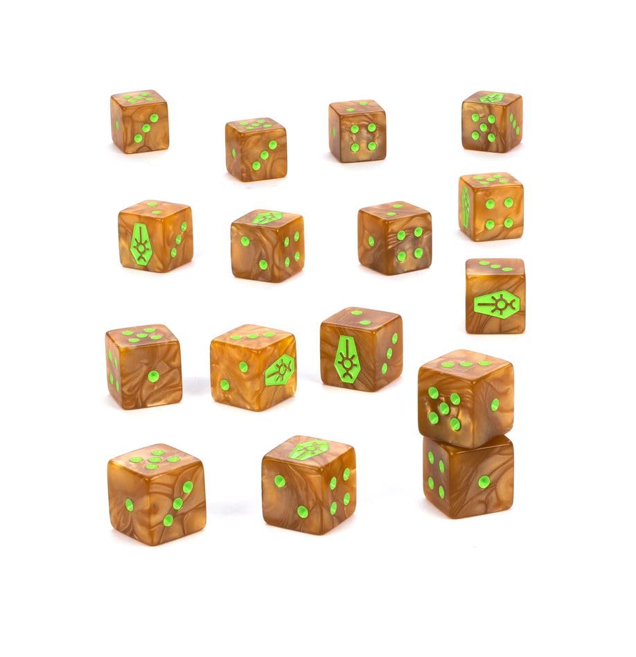 Games Workshop - Warhammer 40,000 - Necrons: Dice Set