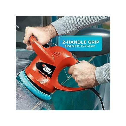 Black & Decker WP900 Black+Decker Buffer Polisher, 6 Inch Orbital Car Polisher thumb #3