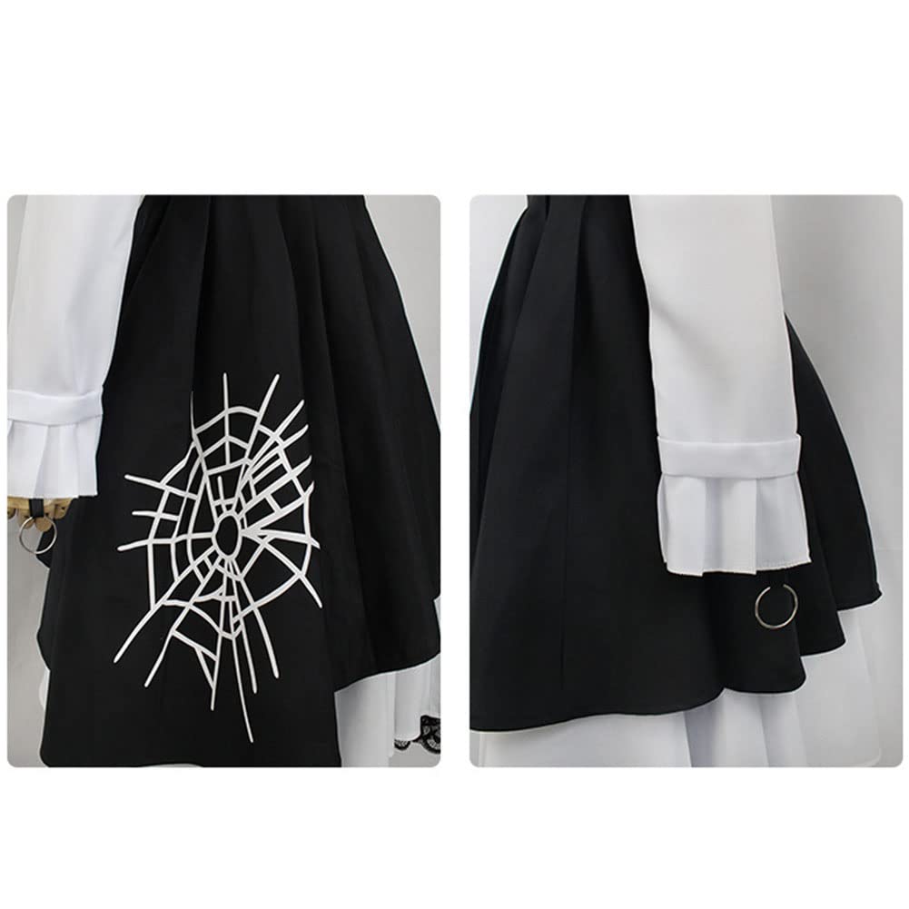 Tōjō Kirumi kostium cosplay, dla kobiet, strój pokojówki, mundurek szkolny, anime, na Halloween, imprezę, cosplay, ubrania dla dziewcząt, fanów