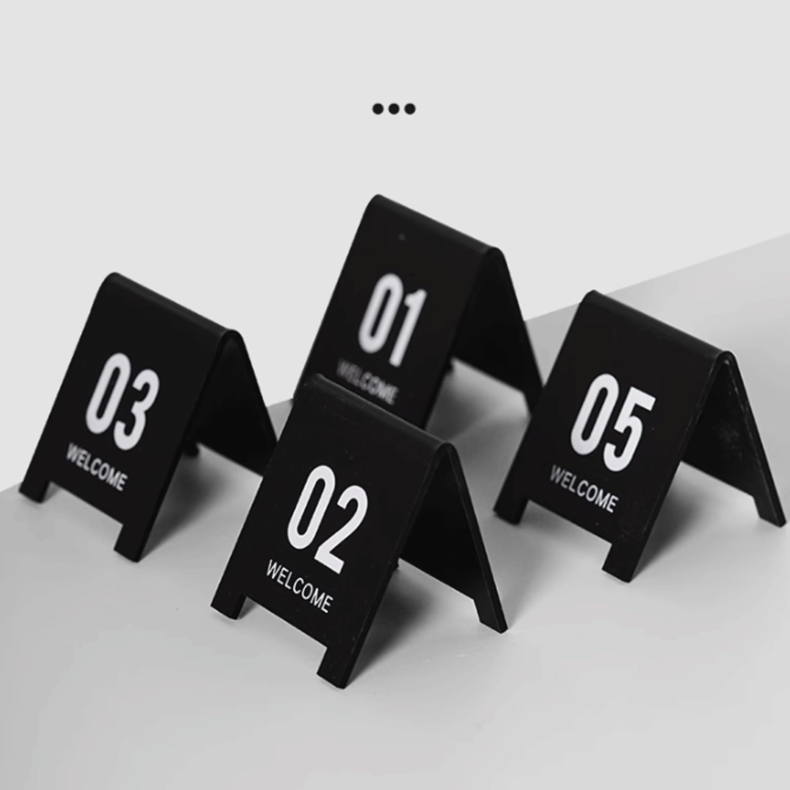 Porta menú de Mesa de acrílico, Porta Tarjetas de Mesa, Porta Tarjetas de Mesa, Porta números de Mesa, números de Mesa de Boda para cenas, Invitados.