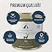 Lakefields Premium Hundefutter Nass | Wild 59% | 6 x 800g | Getreidefreies Nassfutter für Hunde | Natürliche Zutaten in Lebensmittelqualität | Karotten, Kartoffeln & Heidelbeeren | Schonend gegart