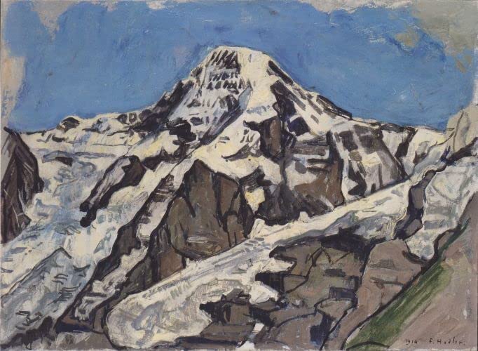Affiche impression toile le Moine de Ferdinand Hodler peinture murale 60x90