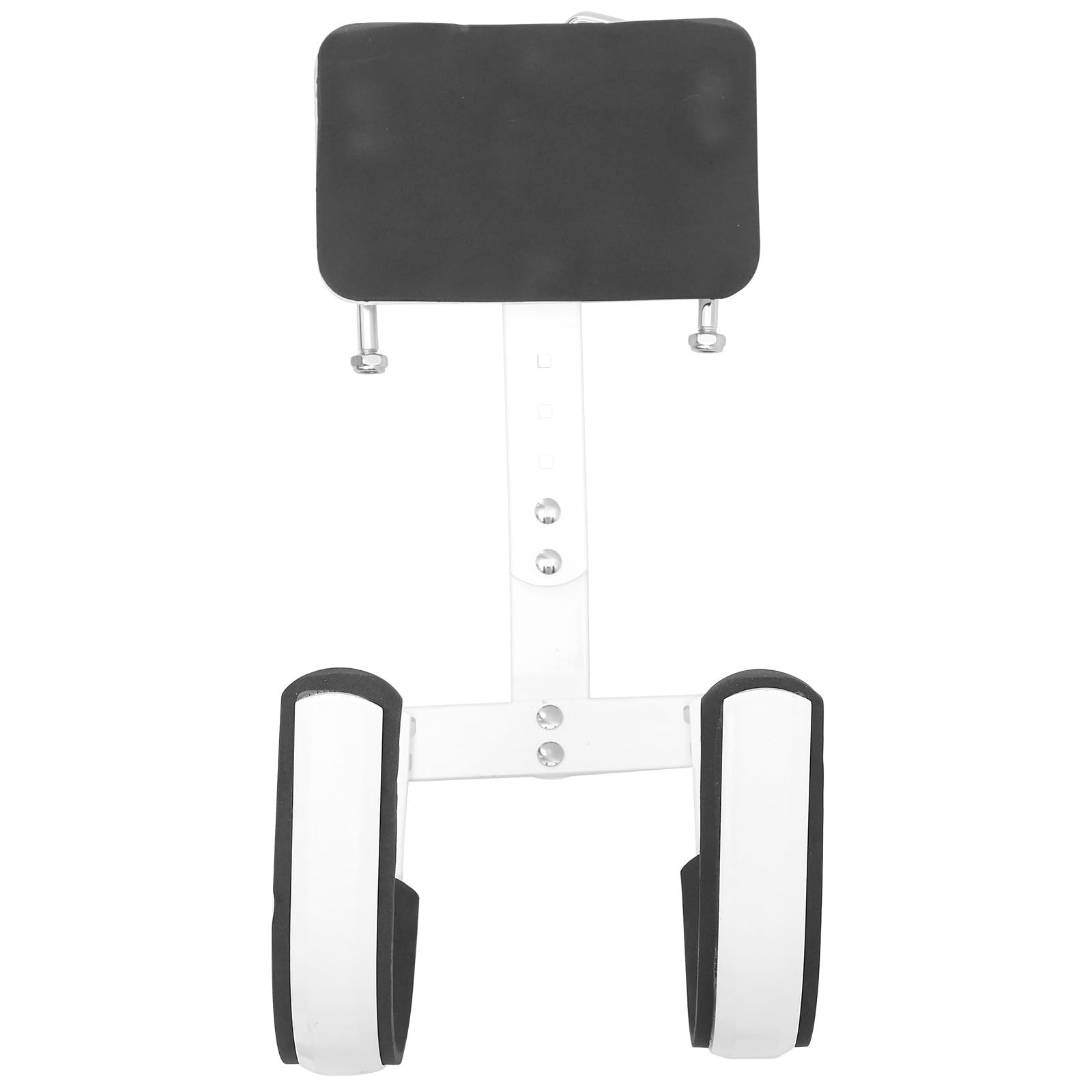 Harnais de Caisse Claire Support Léger et Facile à Assembler Réglable en Alliage D'aluminium Blanc avec Sangle D'épaule Confortable pour Fanfare