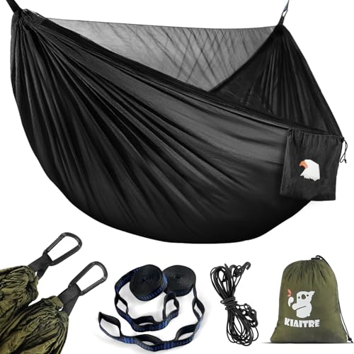 Outdoor-Hängematte Kiaitre mit Moskitonetz für Camping und Reisen